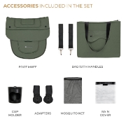 Imagine CARUCIOR KINDERKRAFT YOXI 3IN1 (MINK PRO) MISTIC GREEN