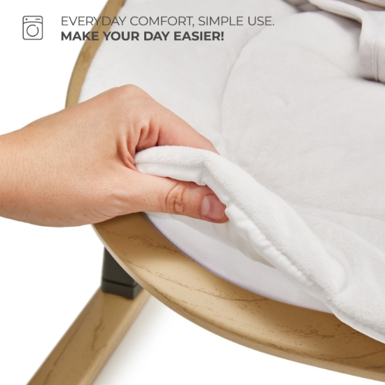 Imagine Balansoar 2 în 1 Kinderkraft ELSU – Gri deschis