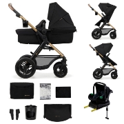 Imagine Carucior Kinderkraft MOOV 2 AIR 4 în 1 Pure Black