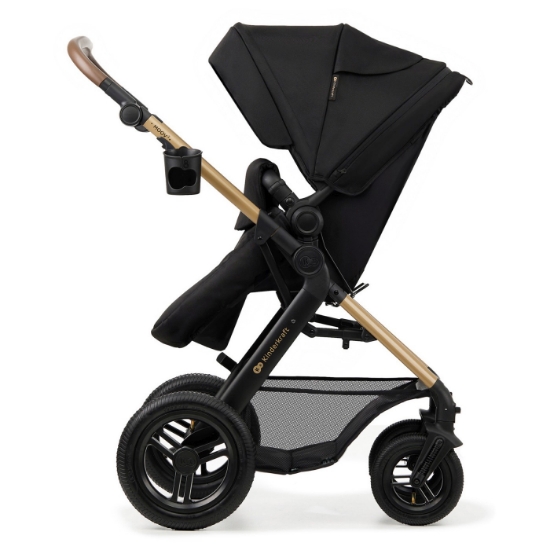 Imagine Carucior Kinderkraft MOOV 2 AIR 4 în 1 Pure Black