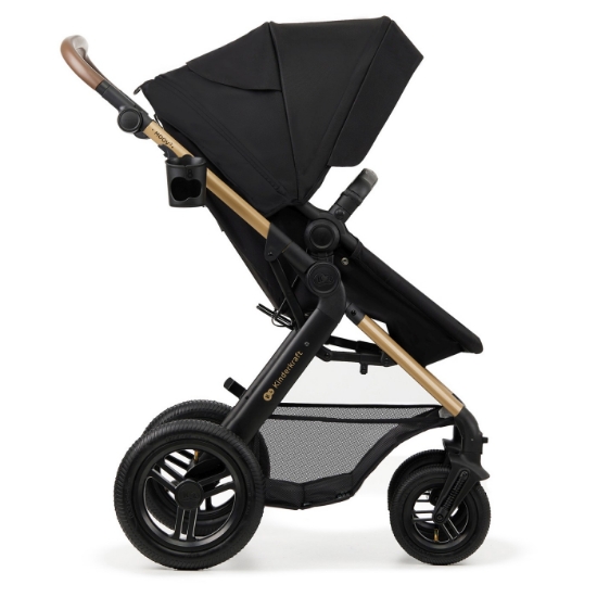 Imagine Carucior Kinderkraft MOOV 2 AIR 4 în 1 Pure Black