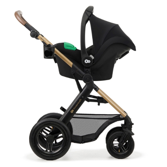 Imagine Carucior Kinderkraft MOOV 2 AIR 4 în 1 Pure Black