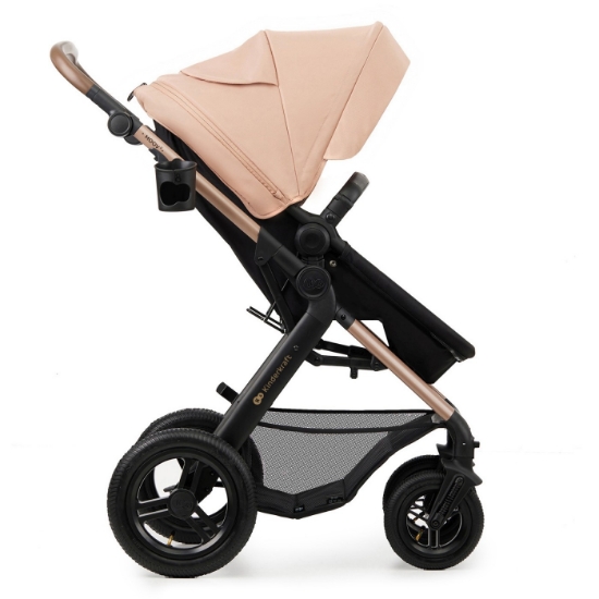 Imagine Carucior Kinderkraft MOOV 2 AIR 4 în 1 Sand Beige