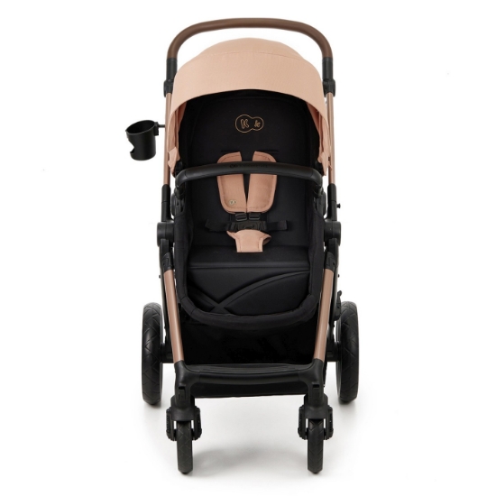 Imagine Carucior Kinderkraft MOOV 2 EVA 4 în 1 Sand Beige 
