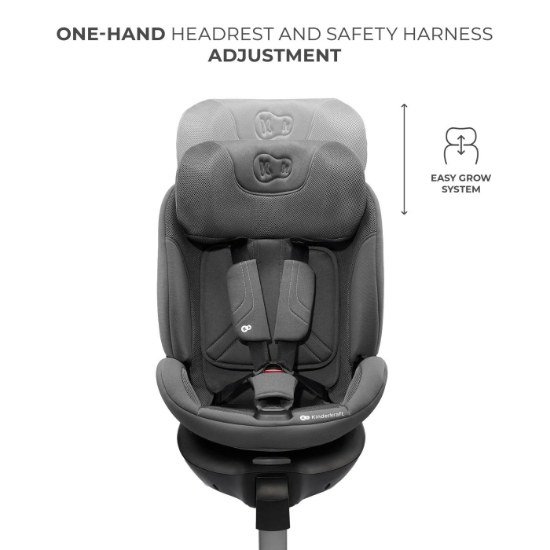 Imagine Scaun auto Kinderkraft XRIDER 2 i-Size 40–150 cm, Grey