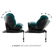Imagine SCAUN AUTO KINDERKRAFT XRIDER 2 I-SIZE 40-150 CM GREEN