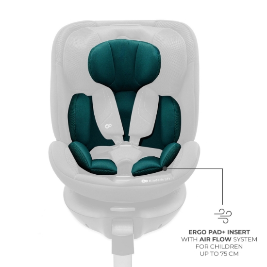 Imagine Scaun auto Kinderkraft XRIDER 2 i-Size 40–150 cm, Green