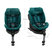 Imagine SCAUN AUTO KINDERKRAFT XRIDER 2 I-SIZE 40-150 CM GREEN