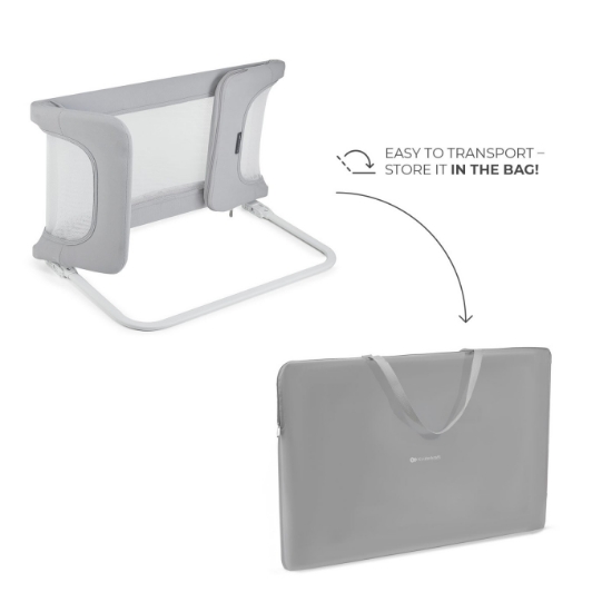 Imagine Barieră de pat Kinderkraft Guard & Dream Light Grey