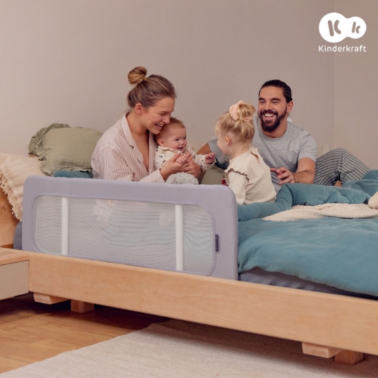 Imagine Barieră de pat Kinderkraft Guard & Dream Light Grey