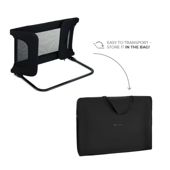 Imagine Barieră de pat Kinderkraft Guard & Dream, Black