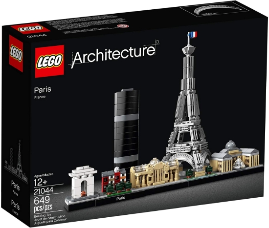 Imagine LEGO ARCHITECTURE  PARIS 21044