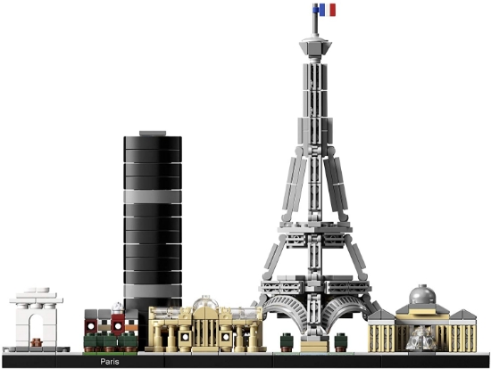 Imagine LEGO Architecture Paris 21044