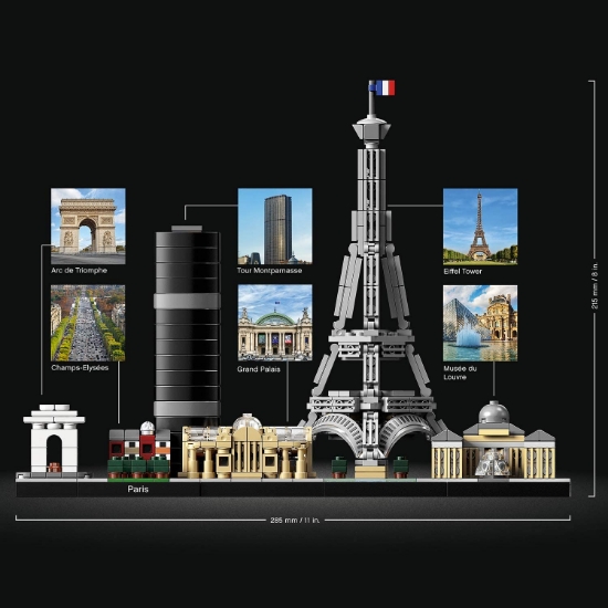 Imagine LEGO Architecture Paris 21044