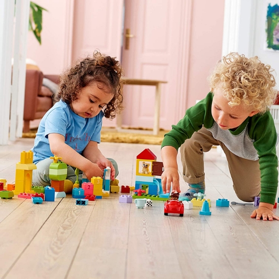 Imagine LEGO DUPLO Cutie Deluxe în formă de cărămidă 10914