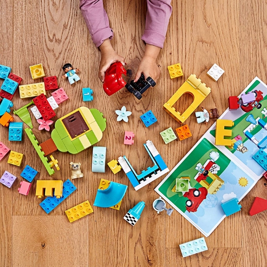 Imagine LEGO DUPLO Cutie Deluxe în formă de cărămidă 10914