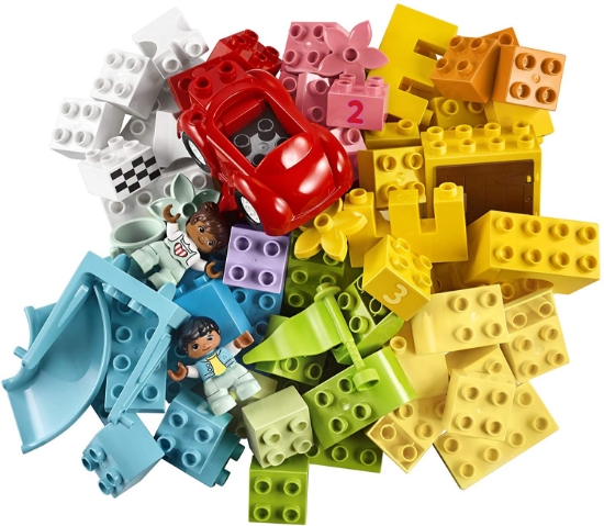 Imagine LEGO DUPLO Cutie Deluxe în formă de cărămidă 10914