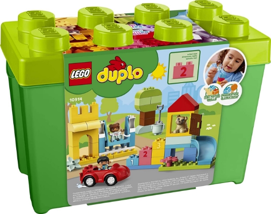 Imagine LEGO DUPLO Cutie Deluxe în formă de cărămidă 10914