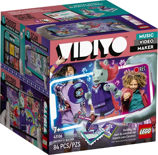 Imagine LEGO VIDIYO UNICORN DJ BEATBOX 43106