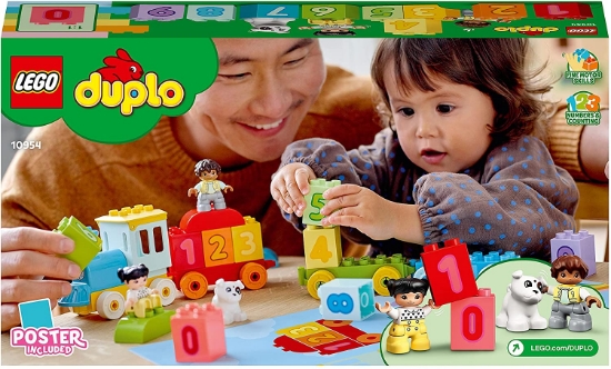 Imagine LEGO DUPLO PRIMUL MEU TREN CU NUMERE - INVATA SA NUMERI 10954