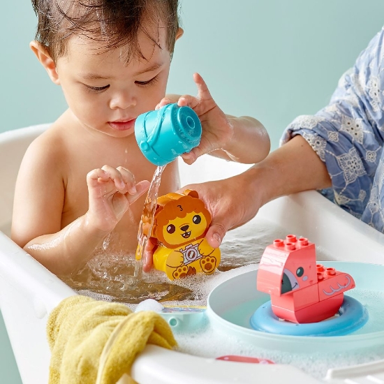 Imagine LEGO DUPLO Distracție la baie – Insula animalelor plutitoare 10966