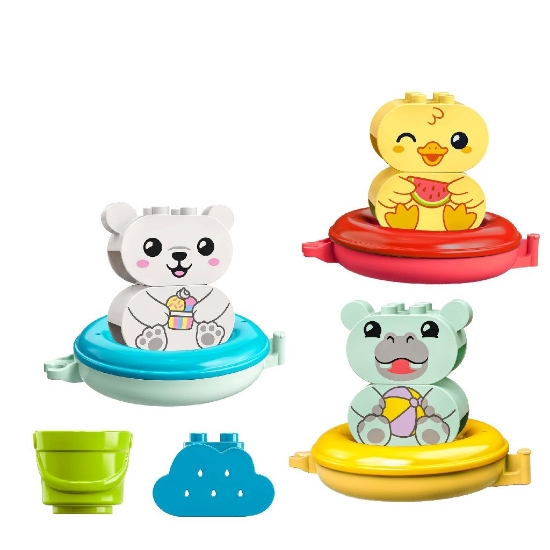 Imagine Lego Duplo Distracție la baie tren cu animale plutitoare 10965