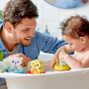 Imagine LEGO DUPLO DISTRACTIE LA BAIE TREN CU ANIMALE PLUTITOARE 10965