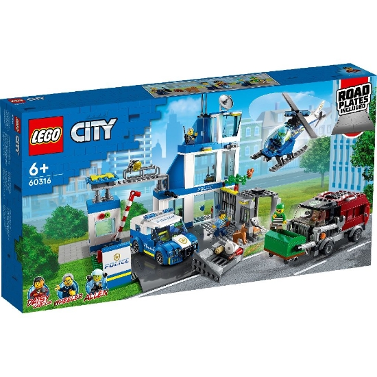 Imagine LEGO CITY SECTIE DE POLITIE 60316