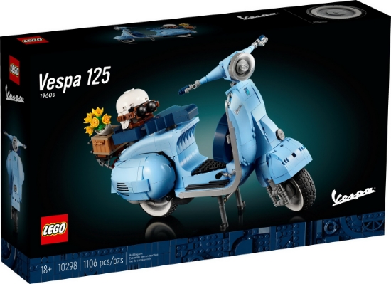 Imagine LEGO ICONICS VEHICULE ICONICE VESPA 125 10298