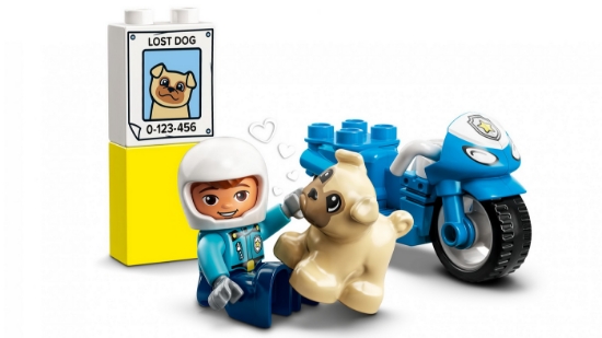 Imagine Lego Duplo Motocicleta de poliție 10967