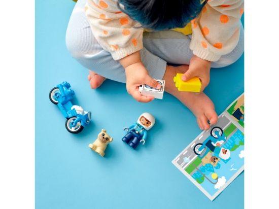Imagine Lego Duplo Motocicleta de poliție 10967