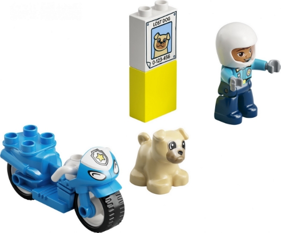 Imagine Lego Duplo Motocicleta de poliție 10967