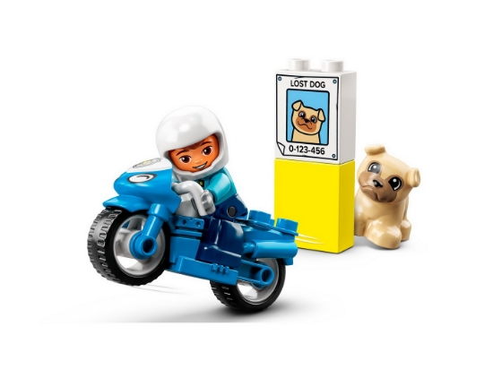 Imagine Lego Duplo Motocicleta de poliție 10967