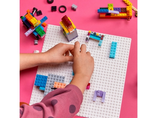 Imagine Lego Classic Placa de Bază Albă 11026