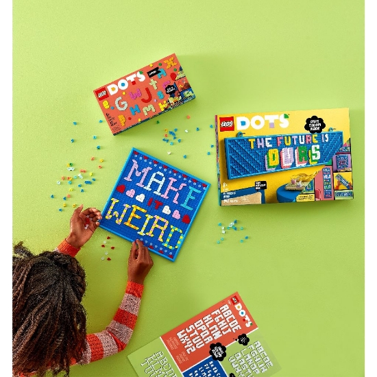 Imagine LEGO DOTS O mulțime de DOTS inscripție 41950