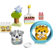 Imagine LEGO DUPLO PRIMUL MEU CATELUS SI PRIMUL MEU PISOI CU SUNETE 10977