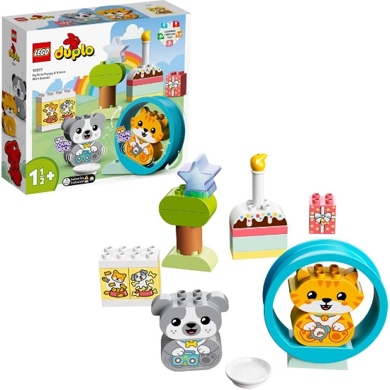 Imagine Lego Duplo Primul meu cățeluș și primul meu pisoi cu sunete 10977