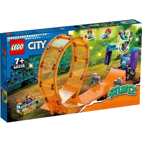 Imagine LEGO CITY STUNTZ CASCADORIE ZDROBITOARE IN BUCLA 60338