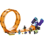 Imagine LEGO CITY STUNTZ CASCADORIE ZDROBITOARE IN BUCLA 60338