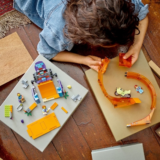 Imagine Lego City Stuntz Cascadorie Zdrobitoare în Buclă 60338