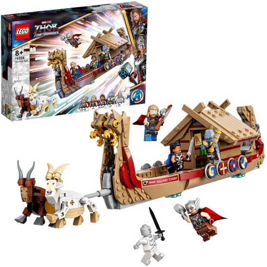 Imagine LEGO SUPER HEROES BARCA TRASA DE CAPRA 76208
