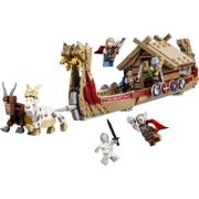 Imagine LEGO SUPER HEROES BARCA TRASA DE CAPRA 76208