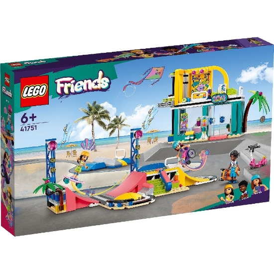 Imagine LEGO FRIENDS PARC DE SKATEBOARDING 41751