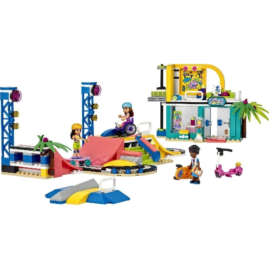 Imagine Lego Friends Parc de skateboarding 41751