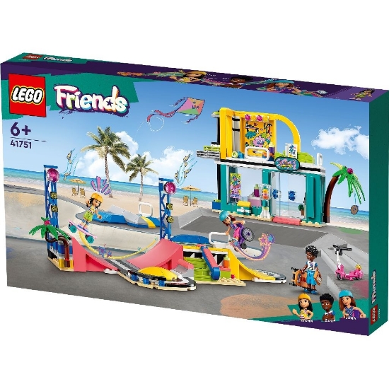 Imagine Lego Friends Parc de skateboarding 41751