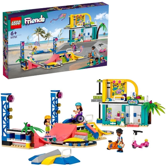 Imagine Lego Friends Parc de skateboarding 41751
