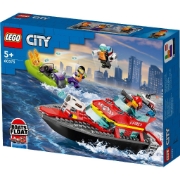 Imagine LEGO CITY BARCA DE SALVARE A POMPIERILOR 60373