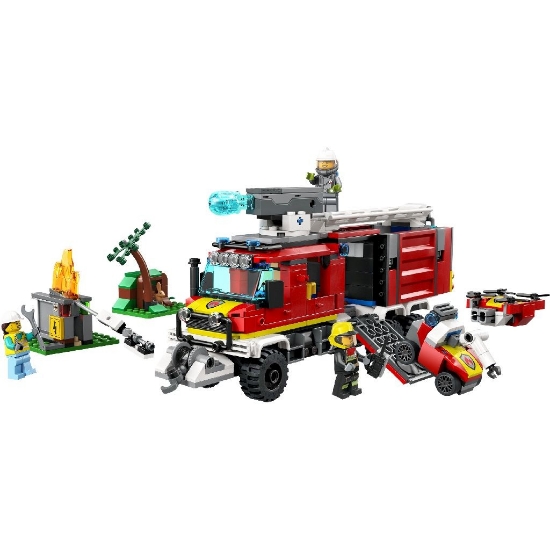 Imagine Lego City Mașina unității de pompieri 60374