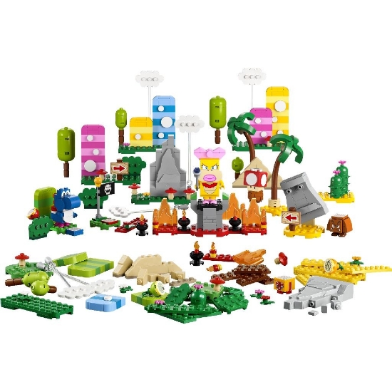 Imagine LEGO Super Mario Set de creator Cutia de unelte pentru creativitate 71418