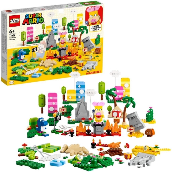 Imagine LEGO Super Mario Set de creator Cutia de unelte pentru creativitate 71418